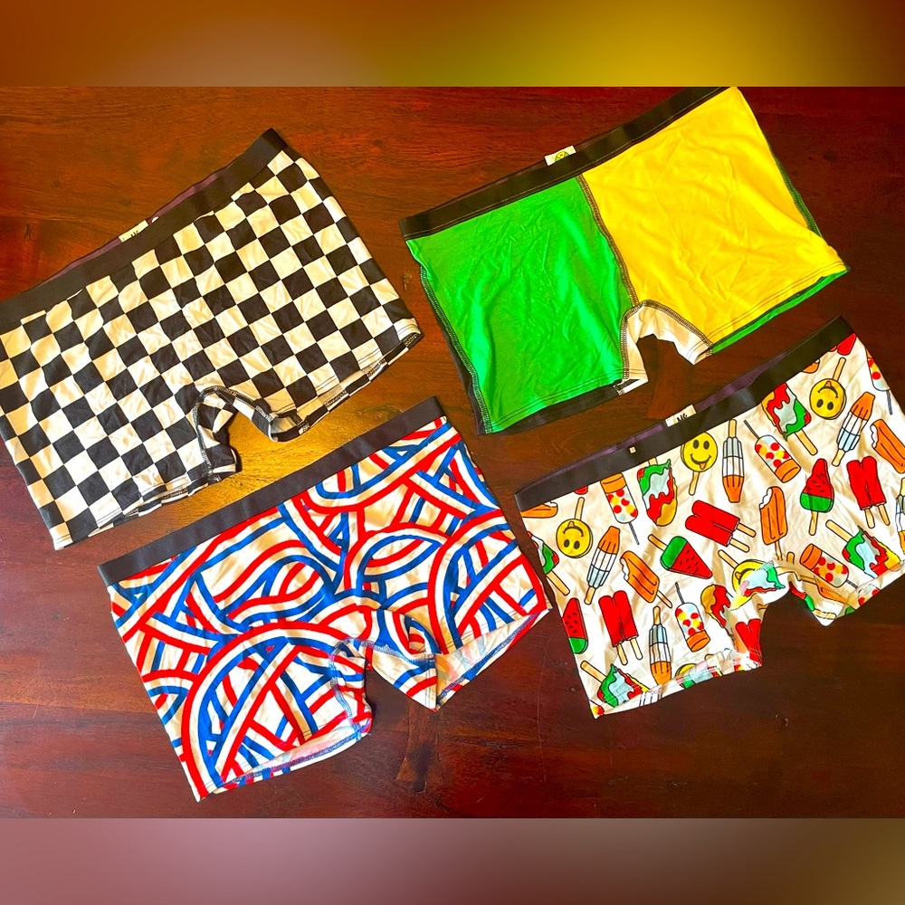 Me Undies Womens (M) NWOT Boyshorts - 4 pair